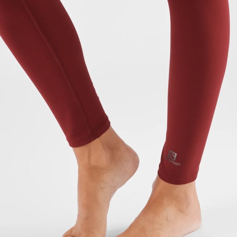 Salomon Cross Multi 28'' Women's Running Tights Red | CA 27R60